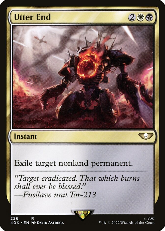 Utter End [Warhammer 40,000 Commander] (226)