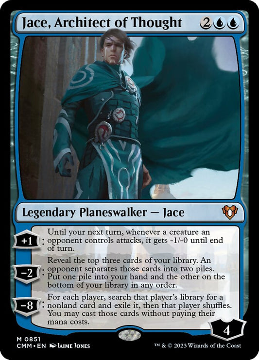 Jace, Architect of Thought [Commander Masters] (851)