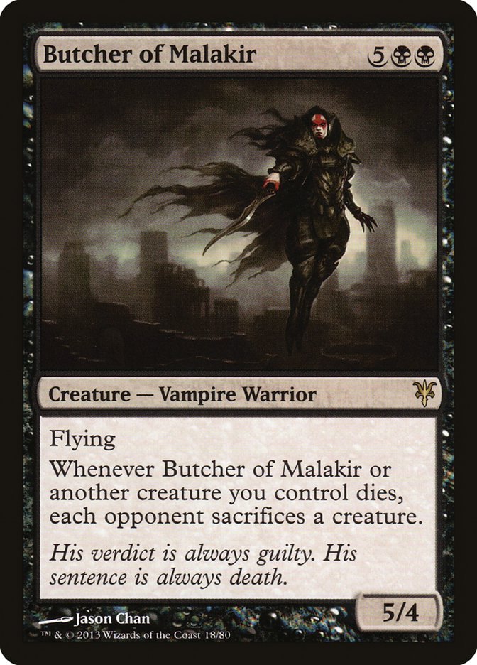 Butcher of Malakir [Duel Decks: Sorin vs. Tibalt] (18)