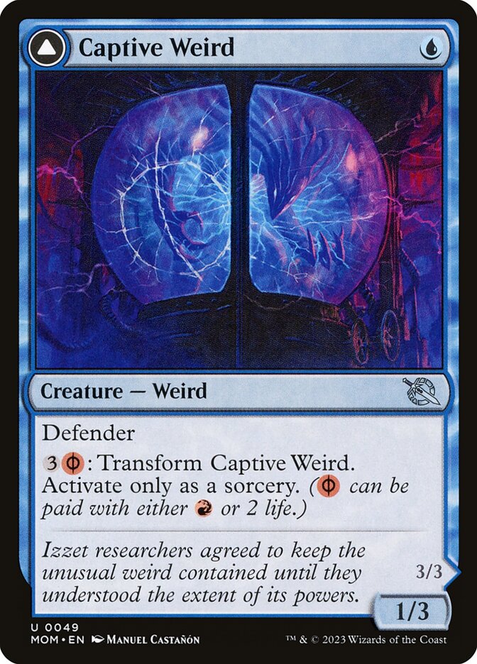 Captive Weird // Compleated Conjurer [March of the Machine] (49)