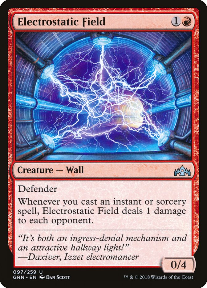 Electrostatic Field [Guilds of Ravnica] (97)