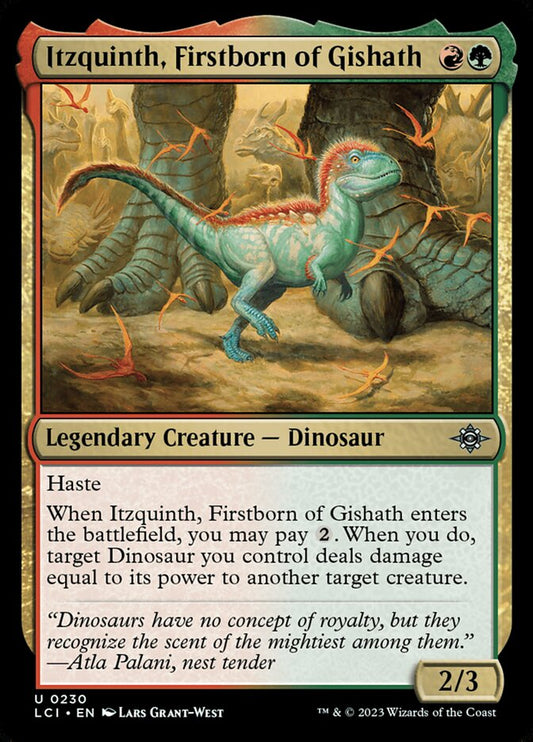 Itzquinth, Firstborn of Gishath [The Lost Caverns of Ixalan] (230)