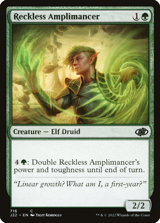 Reckless Amplimancer [Jumpstart 2022] (716)