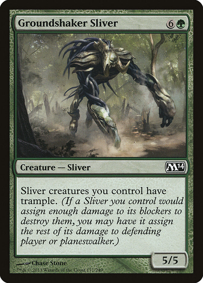 Groundshaker Sliver [Magic 2014] (177)