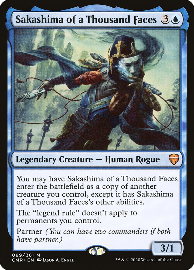 Sakashima of a Thousand Faces [Commander Legends] (89)
