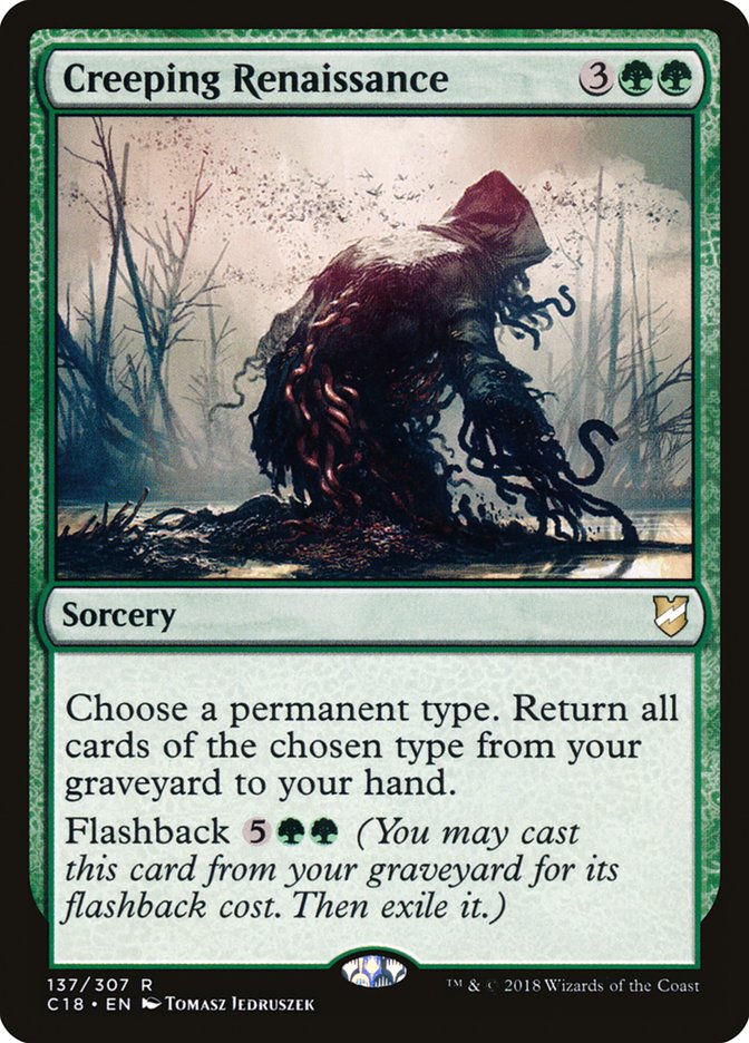 Creeping Renaissance [Commander 2018] (137)
