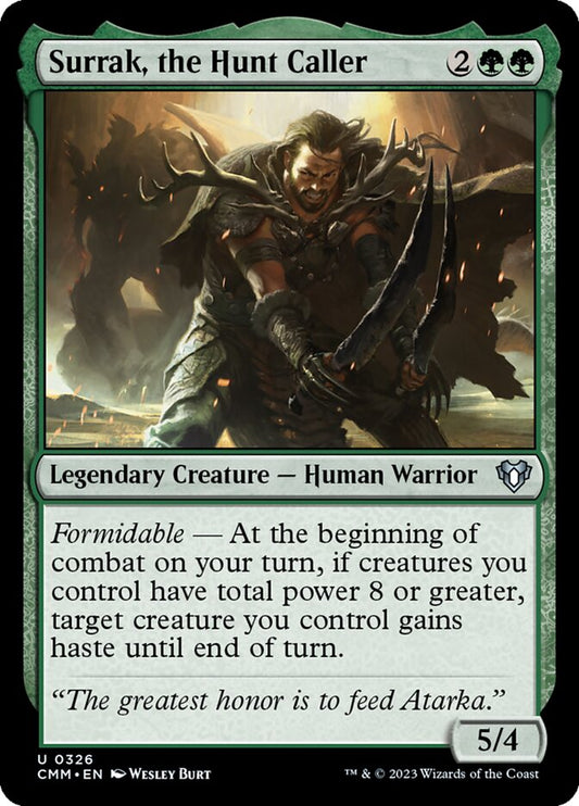 Surrak, the Hunt Caller [Commander Masters] (326)