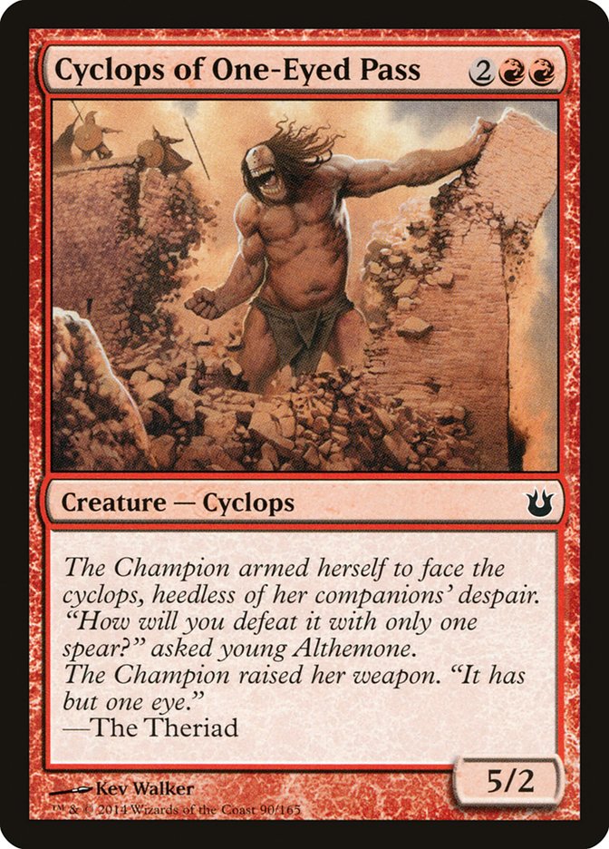 Cyclops of One-Eyed Pass [Born of the Gods] (90)
