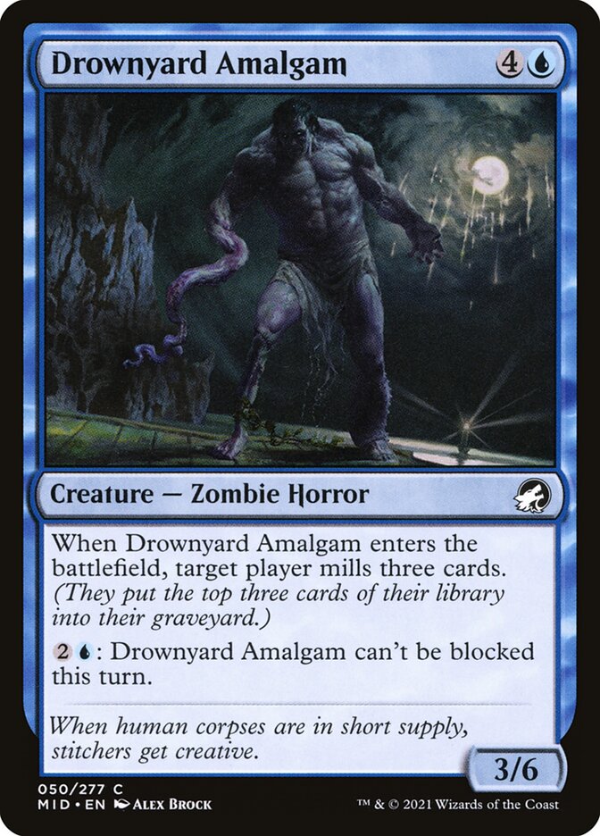 Drownyard Amalgam [Innistrad: Midnight Hunt] (50)