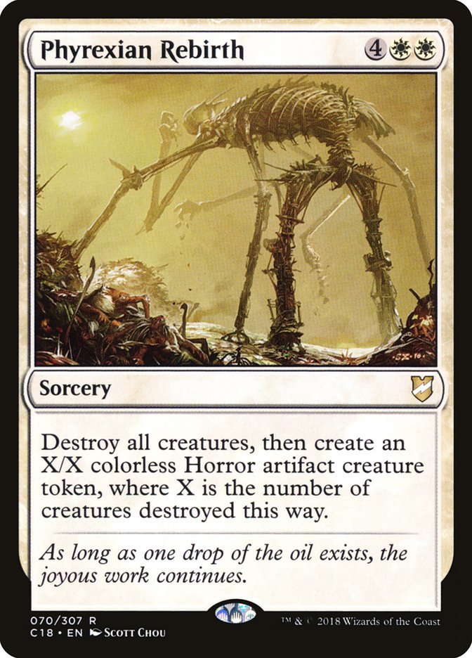 Phyrexian Rebirth [Commander 2018] (70)