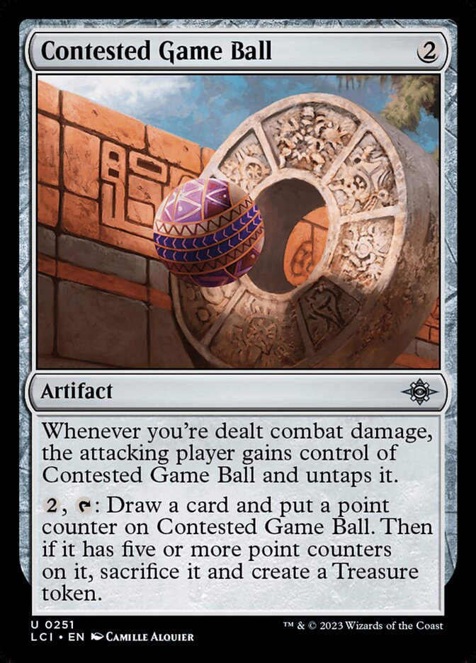 Contested Game Ball [The Lost Caverns of Ixalan] (251)