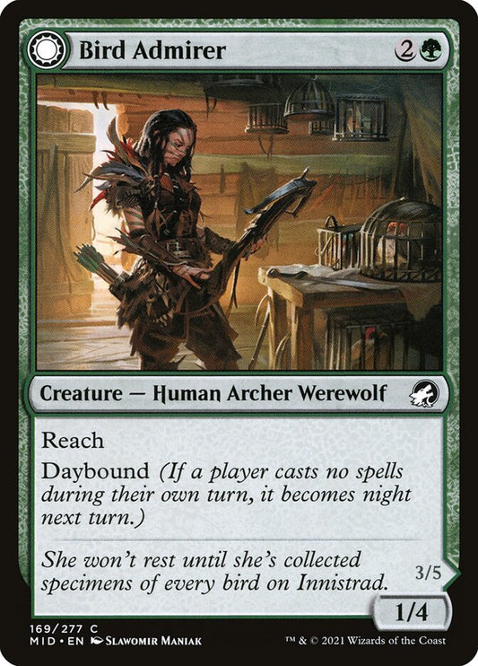 Bird Admirer // Wing Shredder [Innistrad: Midnight Hunt] (169)