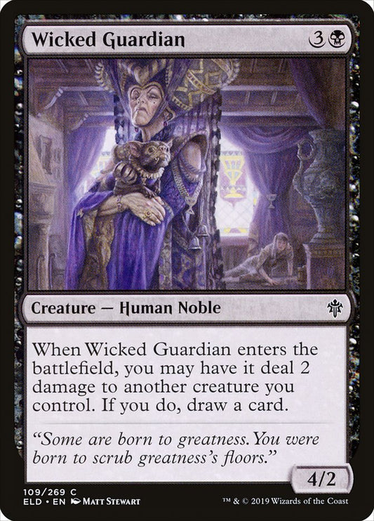 Wicked Guardian [Throne of Eldraine] (109)