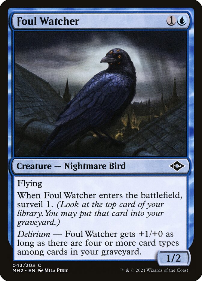 Foul Watcher [Modern Horizons 2] (43)