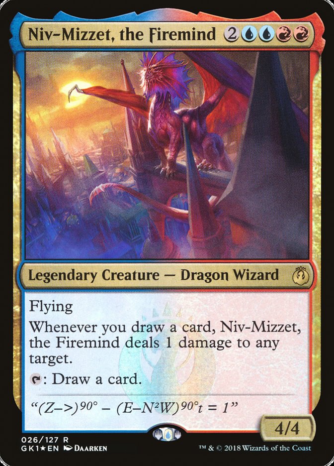 Niv-Mizzet, the Firemind [Guild Kit: Izzet] (26)