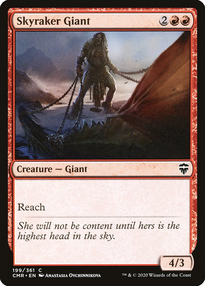Skyraker Giant [Commander Legends] (199)