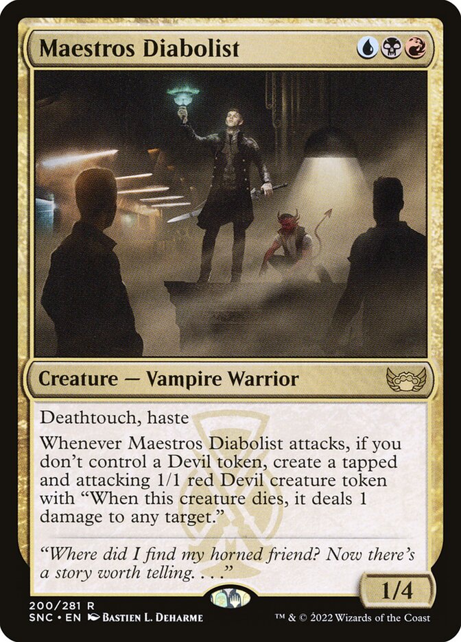 Maestros Diabolist [Streets of New Capenna] (200)