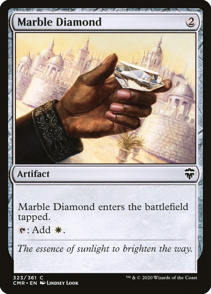 Marble Diamond [Commander Legends] (323)