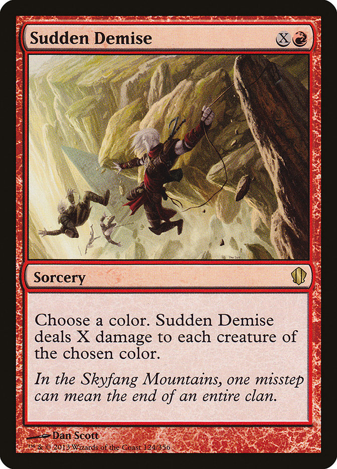 Sudden Demise [Commander 2013] (124)