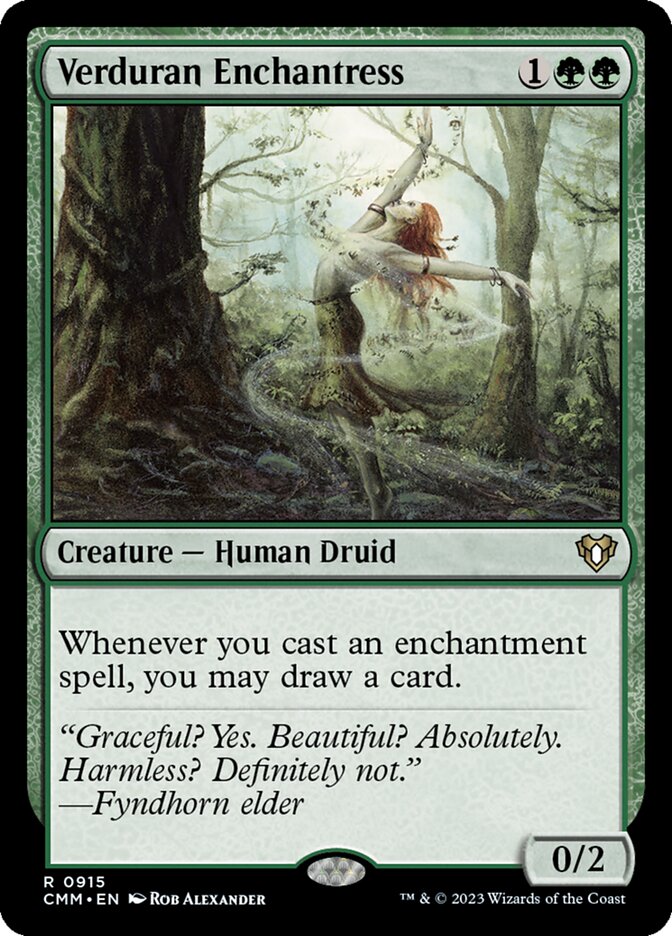 Verduran Enchantress [Commander Masters] (915)