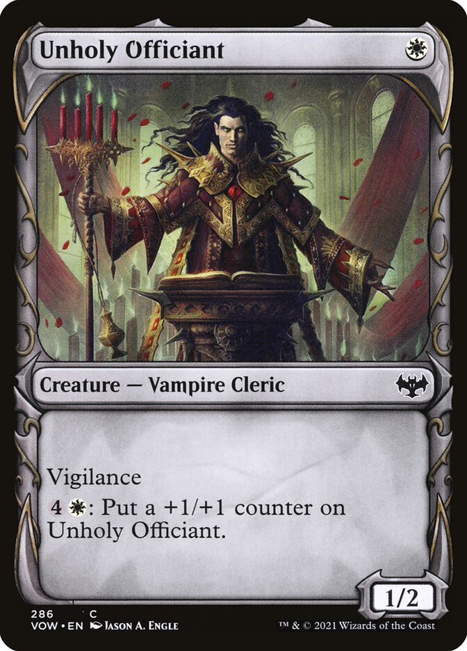 Unholy Officiant [Innistrad: Crimson Vow] (286)