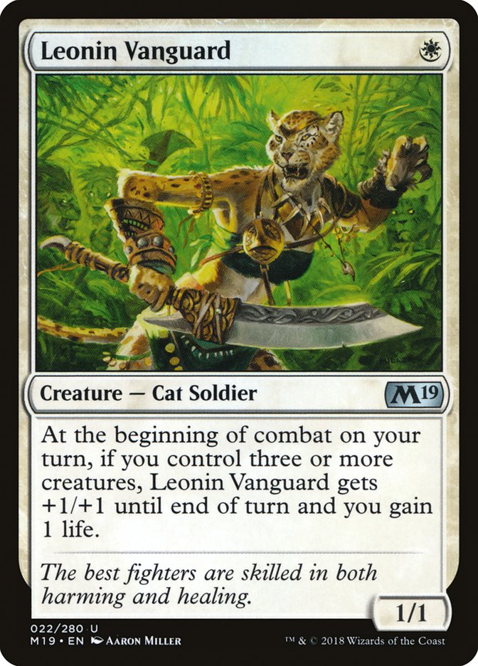 Leonin Vanguard [Core Set 2019] (22)