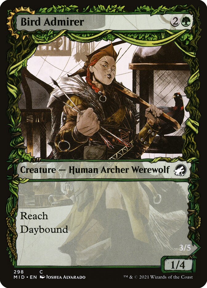 Bird Admirer [Innistrad: Midnight Hunt] (298)