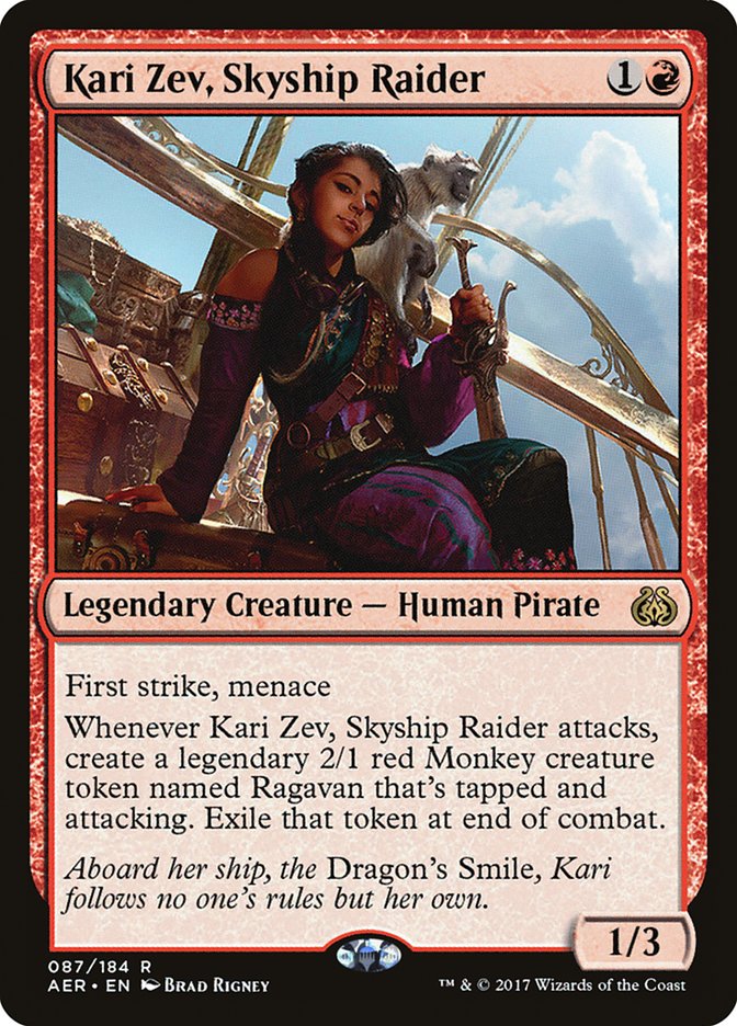 Kari Zev, Skyship Raider [Aether Revolt] (87)
