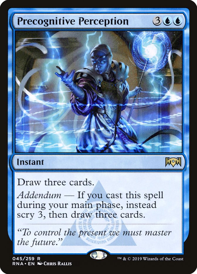 Precognitive Perception [Ravnica Allegiance] (45)