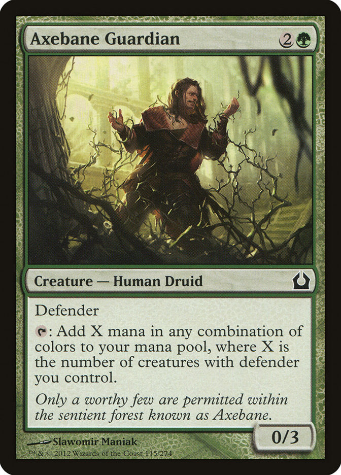 Axebane Guardian [Return to Ravnica] (115)