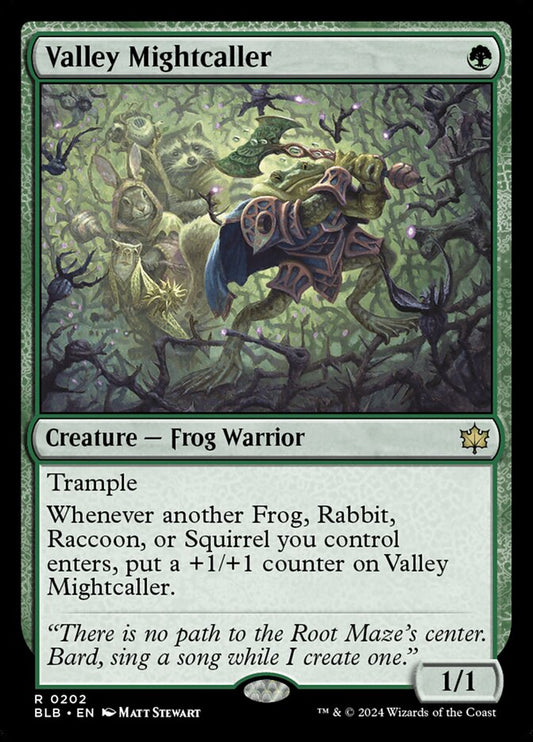 Valley Mightcaller [Bloomburrow] (202)