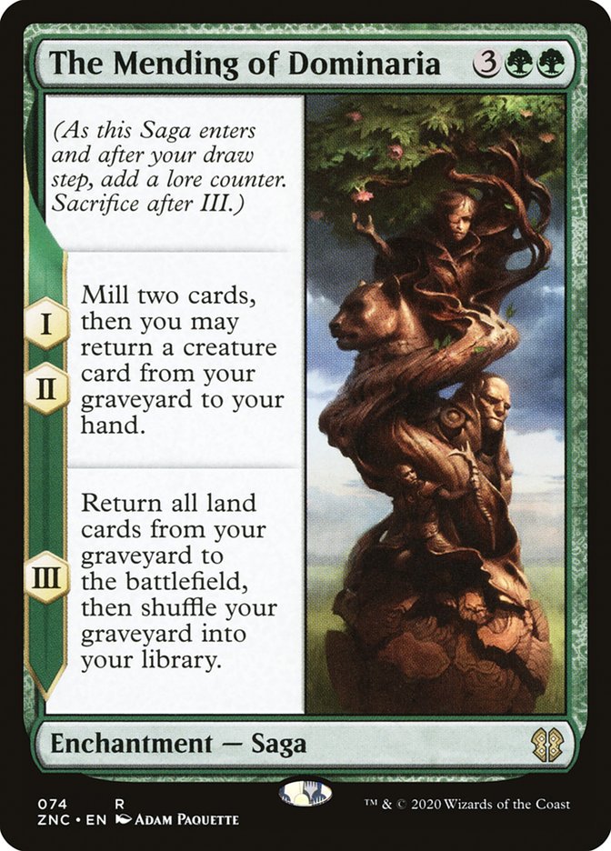The Mending of Dominaria [Zendikar Rising Commander] (74)