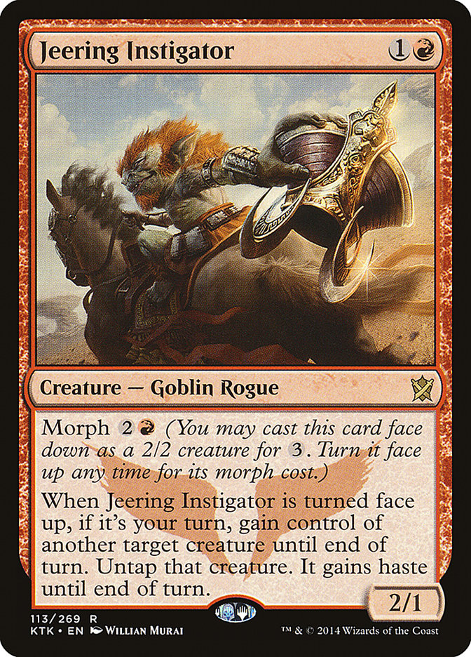 Jeering Instigator [Khans of Tarkir] (113)
