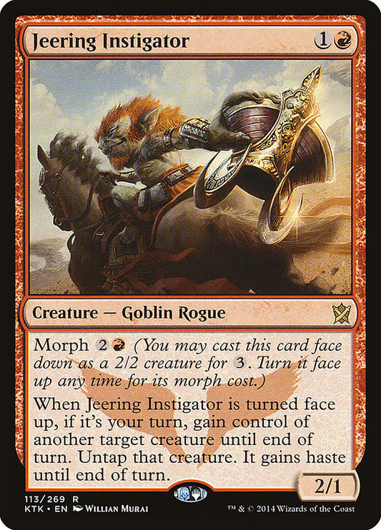 Jeering Instigator [Khans of Tarkir] (113)