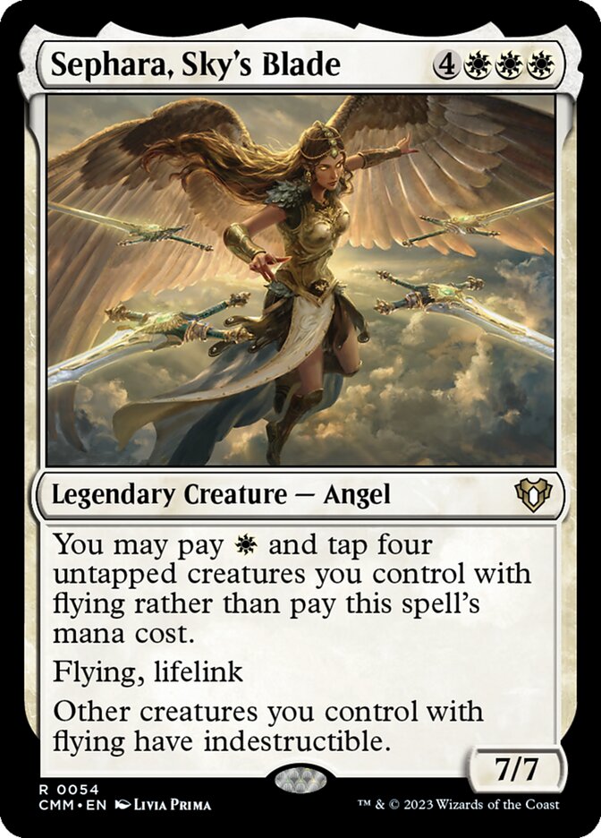 Sephara, Sky's Blade [Commander Masters] (54)