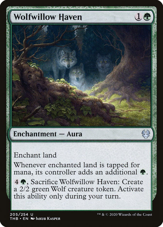 Wolfwillow Haven [Theros Beyond Death] (205)