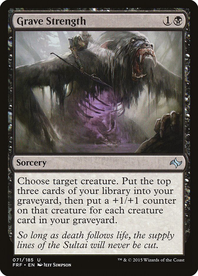 Grave Strength [Fate Reforged] (71)