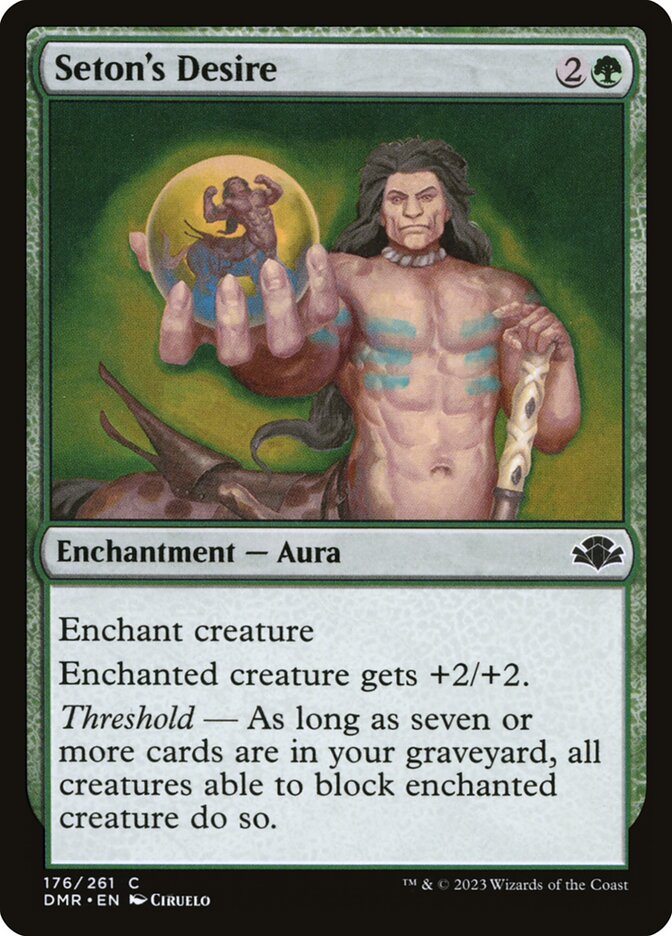 Seton's Desire [Dominaria Remastered] (176)