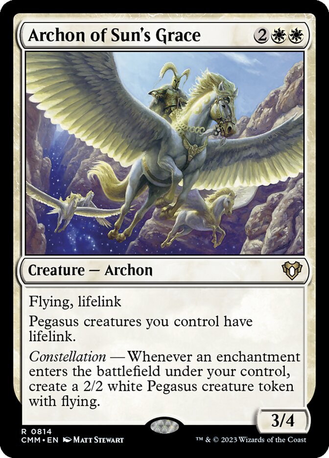 Archon of Sun's Grace [Commander Masters] (814)