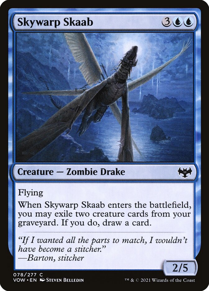 Skywarp Skaab [Innistrad: Crimson Vow] (78)