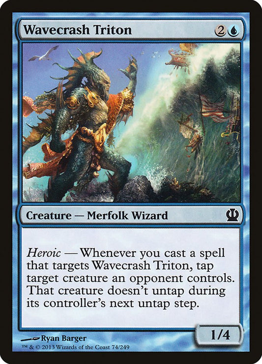 Wavecrash Triton [Theros] (74)