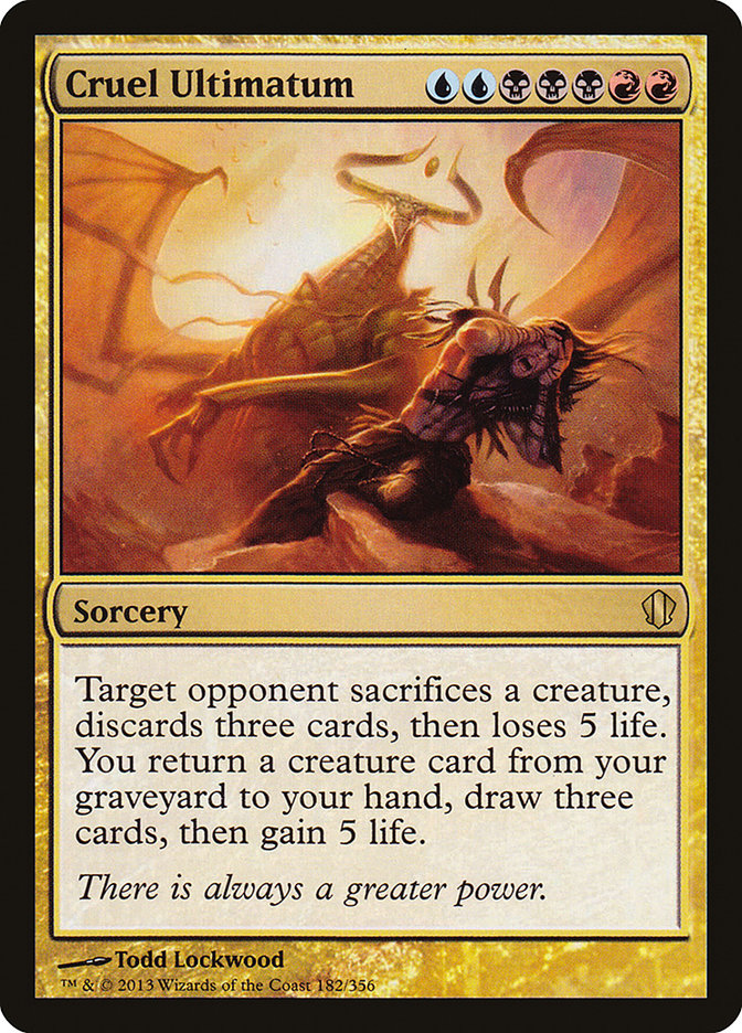 Cruel Ultimatum [Commander 2013] (182)