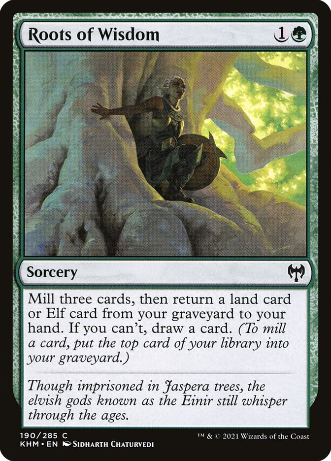 Roots of Wisdom [Kaldheim] (190)