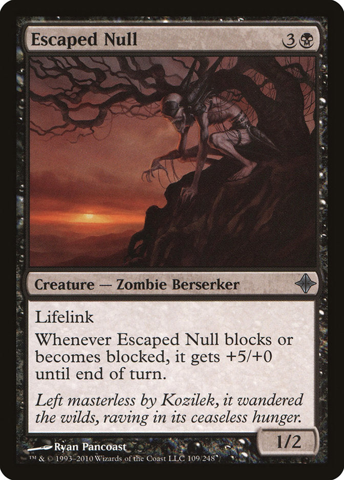 Escaped Null [Rise of the Eldrazi] (109)