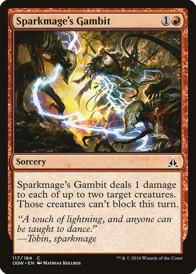 Sparkmage's Gambit [Oath of the Gatewatch] (117)