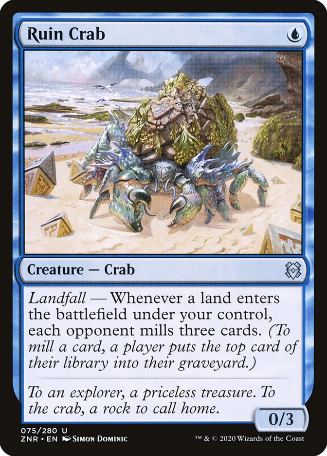 Ruin Crab [Zendikar Rising] (75)