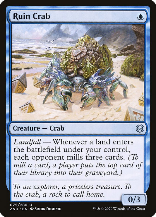 Ruin Crab [Zendikar Rising] (75)