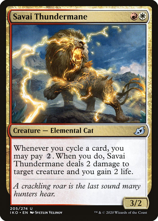 Savai Thundermane [Ikoria: Lair of Behemoths] (205)