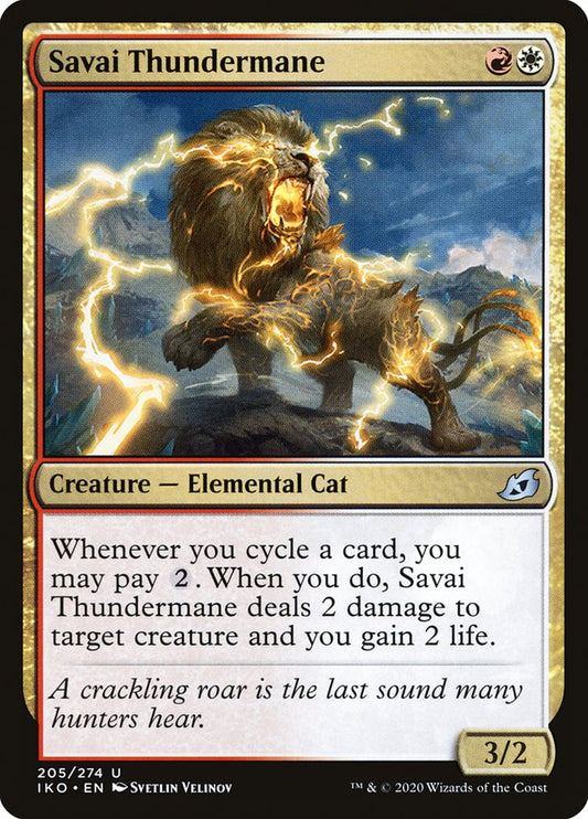 Savai Thundermane [Ikoria: Lair of Behemoths] (205)