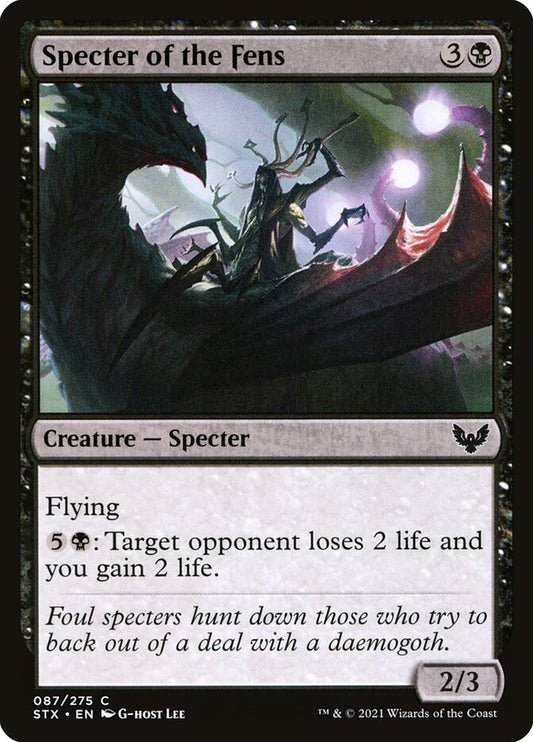 Specter of the Fens [Strixhaven: School of Mages] (87)